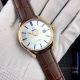 AAA Quality Omega De Ville Black Dial Black Leather Strap Watches (2)_th.jpg